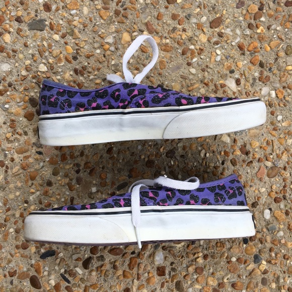 pink cheetah vans